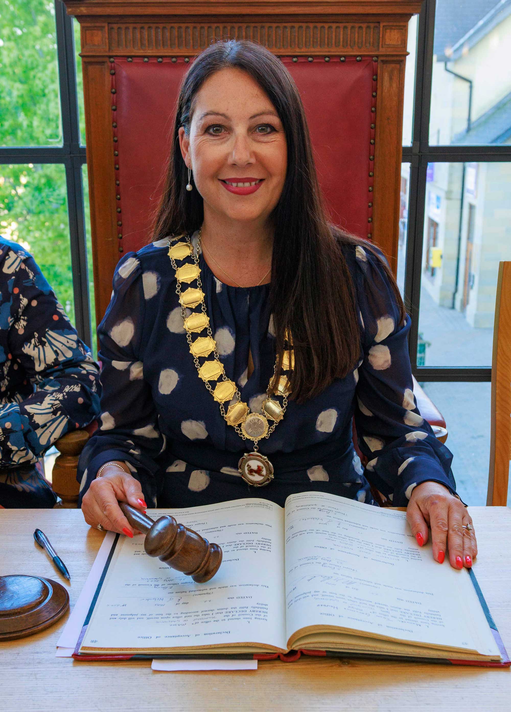 Mayor of Garstang Cllr Elizabeth Webster